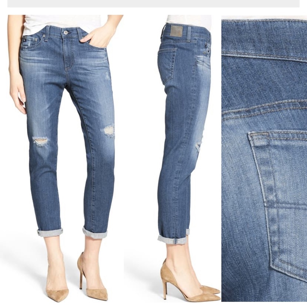 AG the beau high rise boyfriend Jean